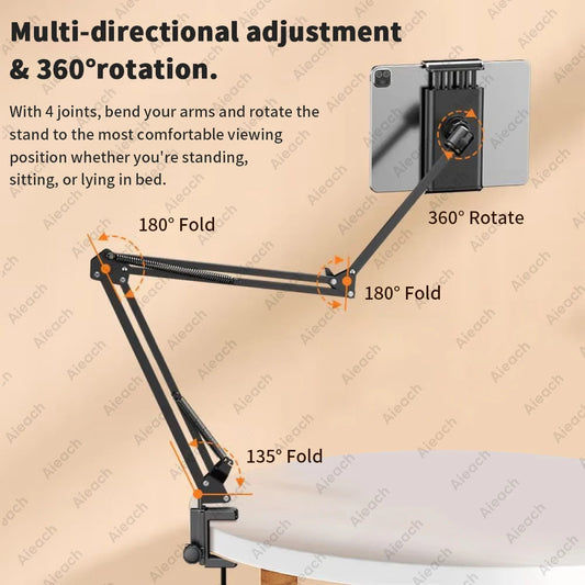 Mobile Phone & Tablet Stand-Flexible Clip