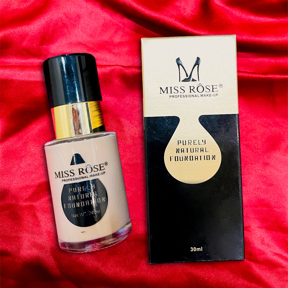 MISS RÔSE Purely Natural Foundation